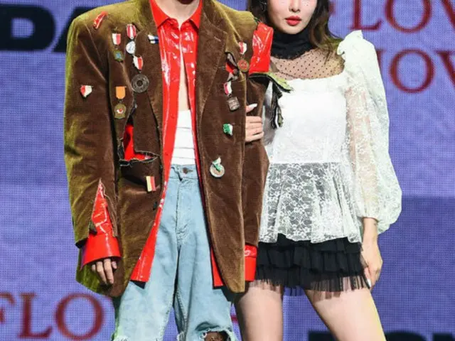 ヒョナ＆DAWN、新型コロナ克服のため応援メッセージ（提供:OSEN）