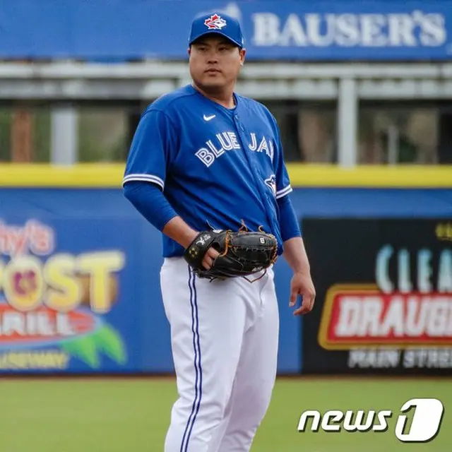 リュ・ヒョンジン、15日オープン戦に代わりマイナーリーグで登板（画像:news1）