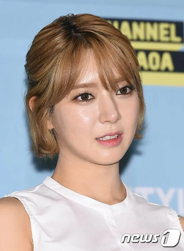 元「AOA」チョア、知人の結婚式で祝歌を歌うようすが公開され話題（画像提供:news1）