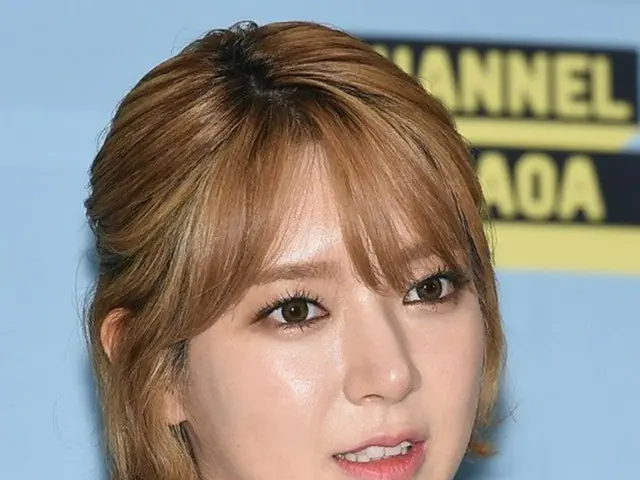元「AOA」チョア、知人の結婚式で祝歌を歌うようすが公開され話題（画像提供:news1）