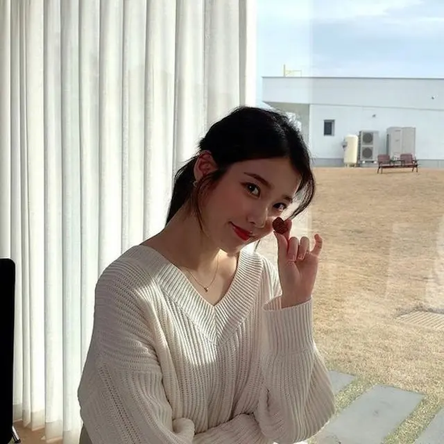 歌手IU（アイユー）、ホワイトデー”清純女神”（提供:Osen）