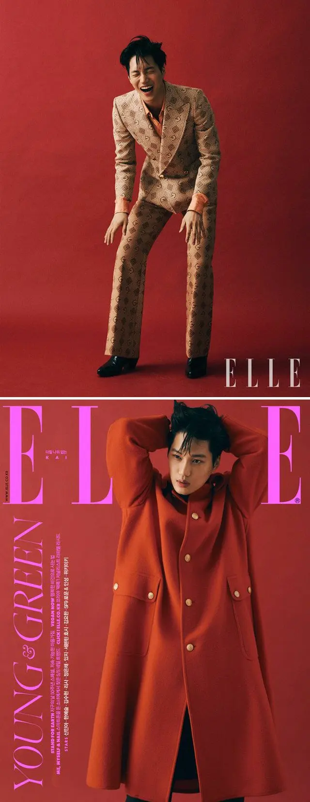 KAI（EXO）、「家族は僕の人生の先輩、学ぶことが多い」…グラビアで魅せるさまざまな着こなし術（提供:news1）