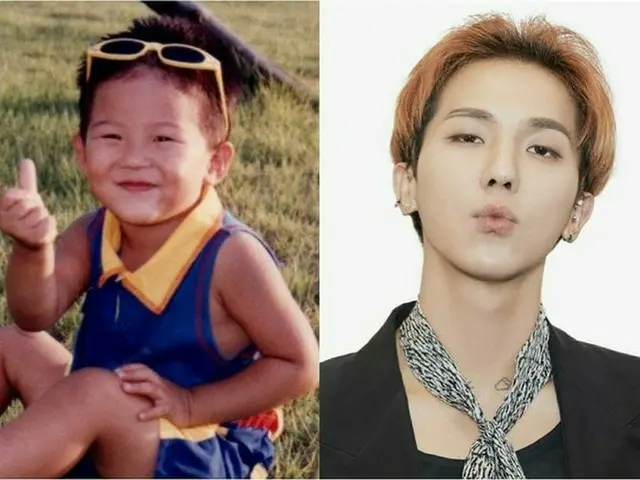 MINO（WINNER）、幼少期の写真公開 ”いたずらっ子”な笑み浮かべグッドポーズ（画像:OSEN）