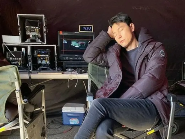 韓国俳優チョン・ウソンが、近況写真を公開して話題になっている。（画像提供:OSEN）