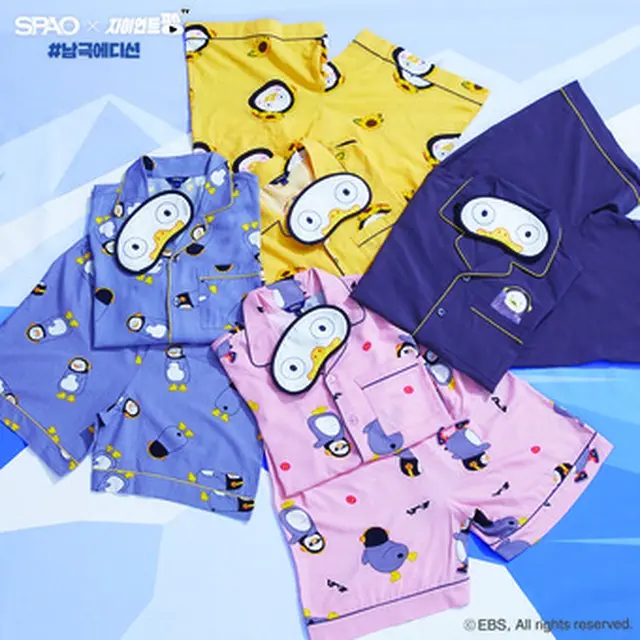 韓国ブランド「SPAO」、“大人気ゆるキャラ”ペンスのコラボ商品「南極エディション」を発売（提供:news1）