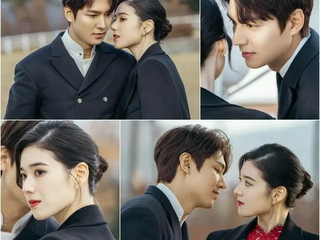 韓国俳優イ・ミンホと女優チョン・ウンチェのますます激しくなる神経戦を展開した国政報告シーンが公開されて話題になっている。（画像提供:OSEN）