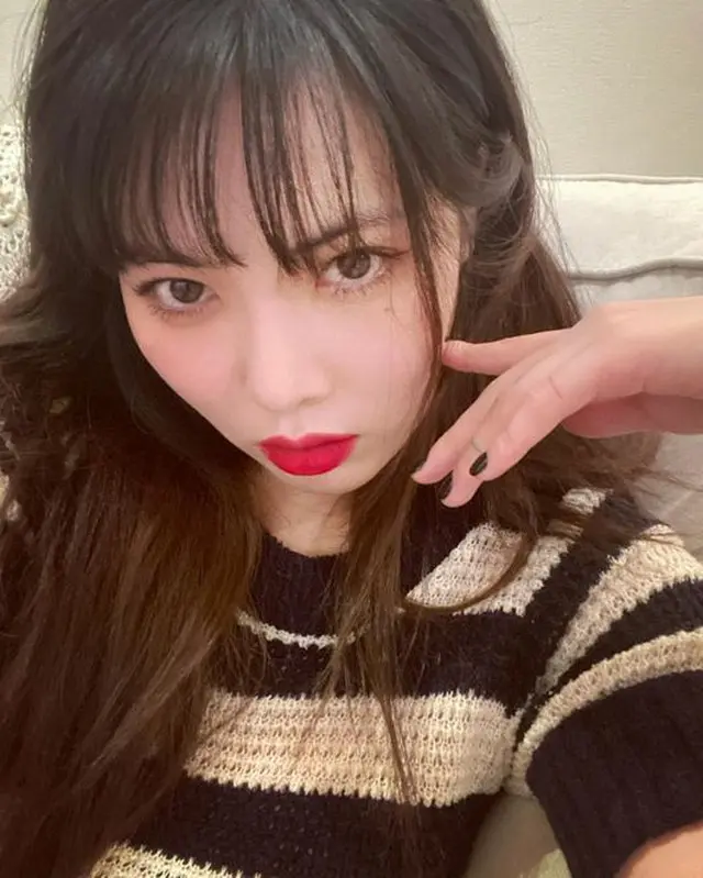 ヒョナがInstagramに数枚の写真をアップし、近況を伝えた。（提供:OSEN）