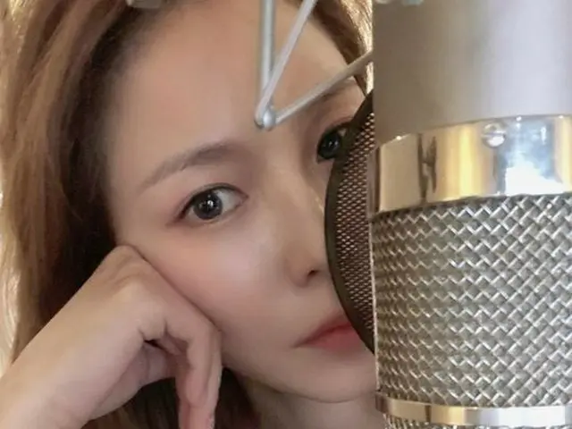 歌手BoA、録音スタジオで新曲作業中の近況公開…「今日の作業上手くできた」（提供:Osen）