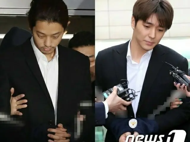 集団性的暴行容疑で、1審で実刑を宣告された歌手チョン・ジュンヨン（31）と「FTIsland」出身のチェ・ジョンフン（30）の控訴審が開かれる。（提供:news1）