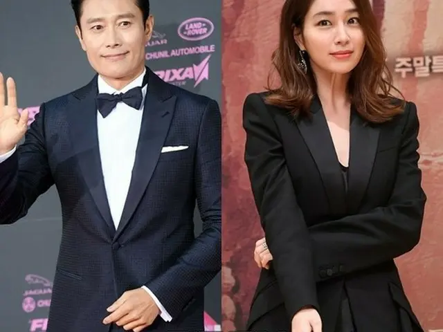 俳優イ・ビョンホン、妻イ・ミンジョンの撮影現場を訪問“おやつをプレゼント”（提供:OSEN）