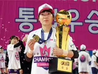 ＜バレーボール＞“ディグの女王”キム・ヘラン、引退宣言「ファンに感謝」