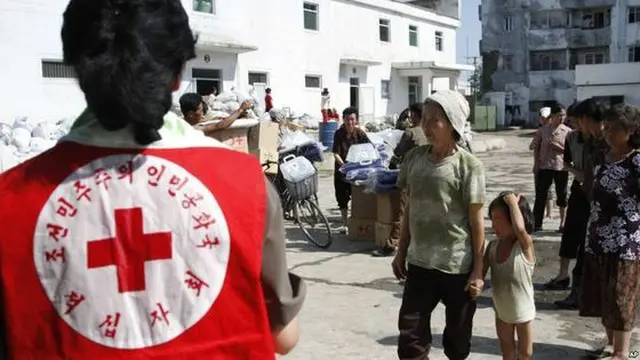国際赤十字連盟によって準備された新型コロナに関連した対北支援物資が今月末、北朝鮮に到着すると報道された（提供:news1）