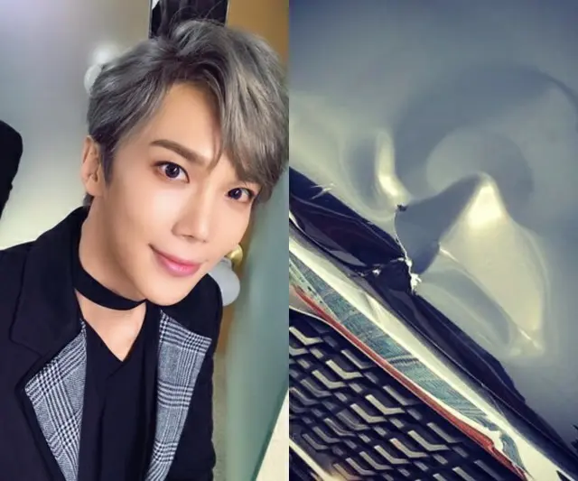 「SS501」パク・ジョンミンが車の接触事故に遭った。（提供:OSEN）
