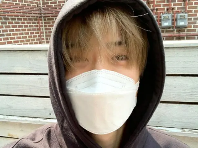 ジェヒョン（NCT 127）、マスク着用で投票“認証”=「投票完了」（提供:OSEN）