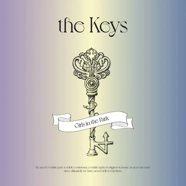 「公園少女」、日本人メンバー・ミヤが直接描いた「the Keys」カバーアート公開！（提供:OSEN）