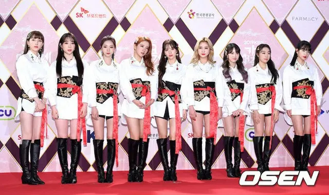 「宇宙少女」のメンバー、番組収録後帰宅中にファンの行為でひどい目に…（画像提供:OSEN）