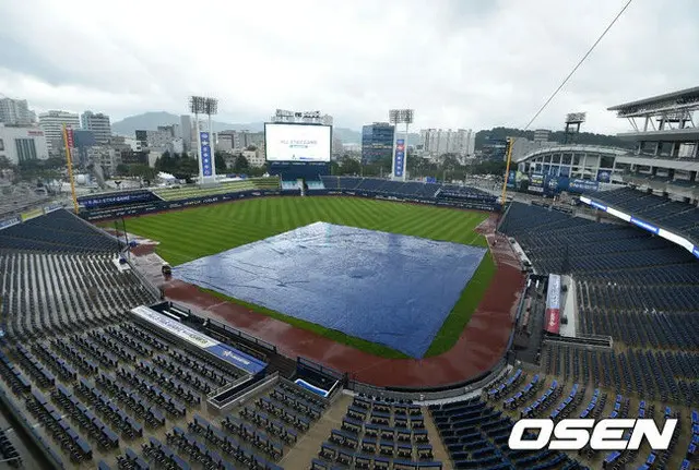 ＜韓国プロ野球＞NCダイノス、雨天で17日紅白戦を18日に延期（提供:OSEN）