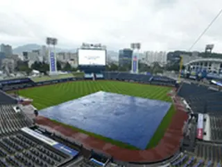 ＜韓国プロ野球＞NCダイノス、雨天で17日紅白戦を18日に延期