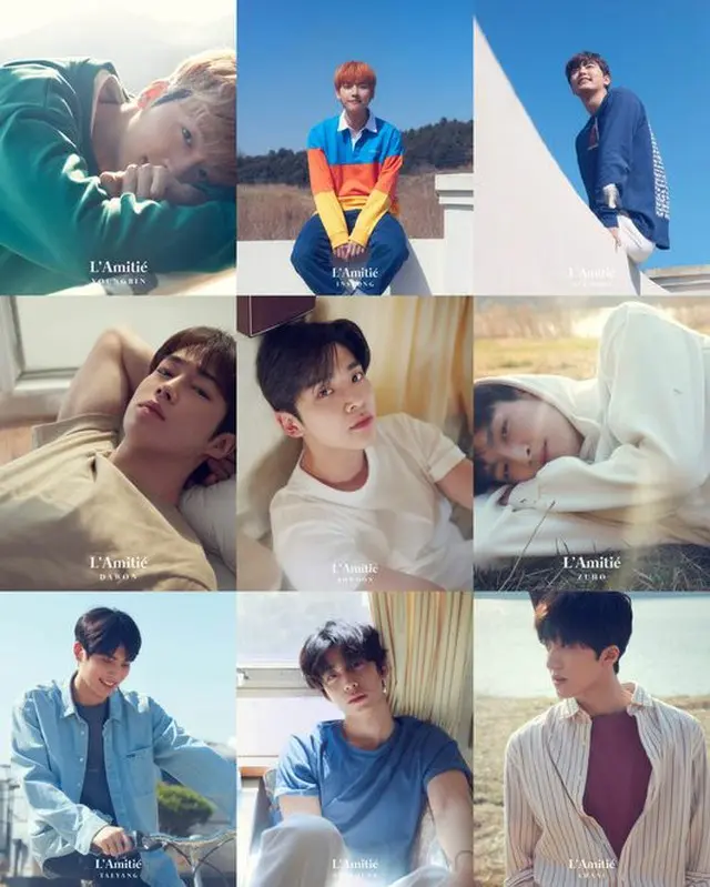 「SF9」、温かな友情旅行を収録した初のフォトブックティザー公開＝来月15日発売（画像:OSEN）