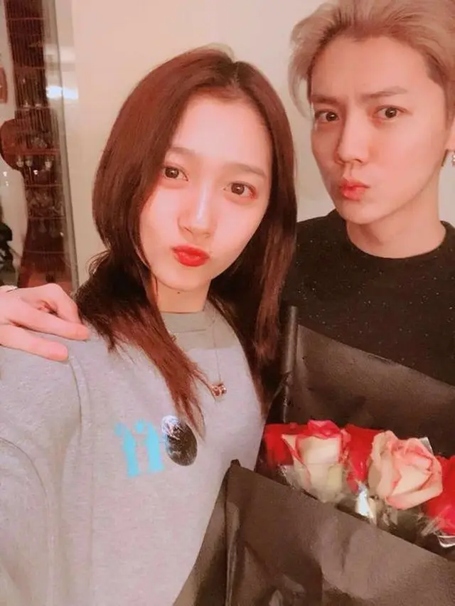 30歳の誕生日迎えたLUHAN（元EXO）、恋人クアン・シャオトンも祝福＝交際順調をアピール（画像:OSEN）