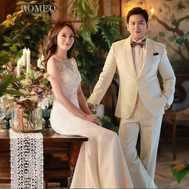 【全文】コメディアンオ・インテク、9歳年下CAの新婦姿公開＆結婚所感「本当に幸せ」（提供:Osen）