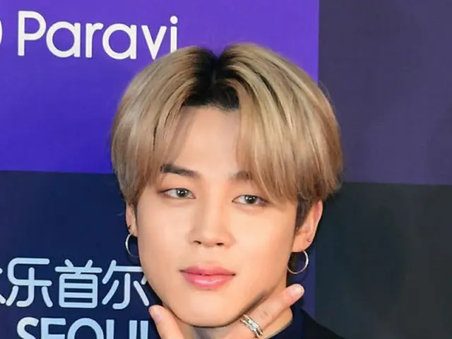 4月もアイドル個人100大ブランド評判1位を獲得した「BTS（防弾少年団）」JIMIN。（提供:OSEN）