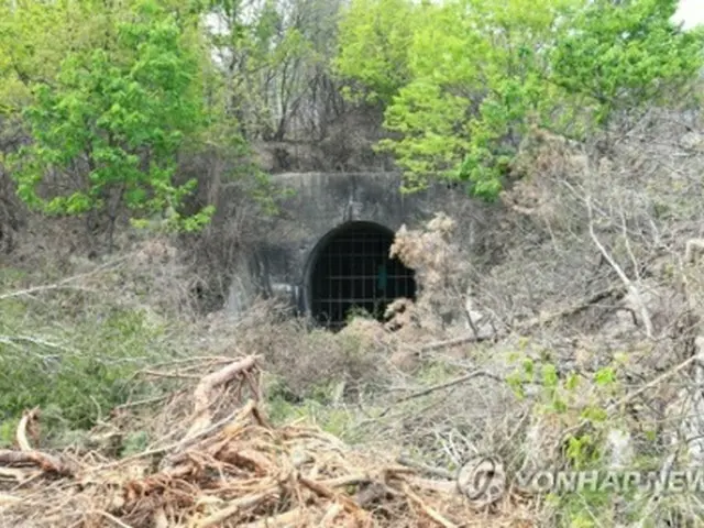 旧東海北部線のトンネル（資料写真）＝（聯合ニュース）