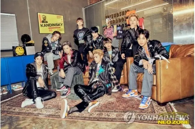 NCT127（SMエンタテインメント提供）＝（聯合ニュース）≪転載・転用禁止≫