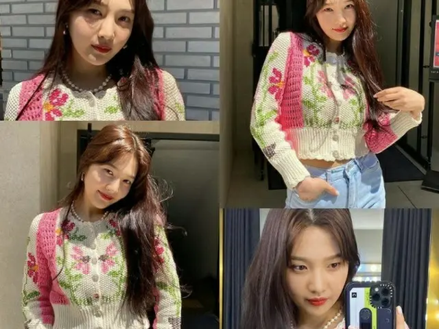 「Red Velvet」ジョイが格別なファッション感覚と美貌を誇った。（提供:OSEN）