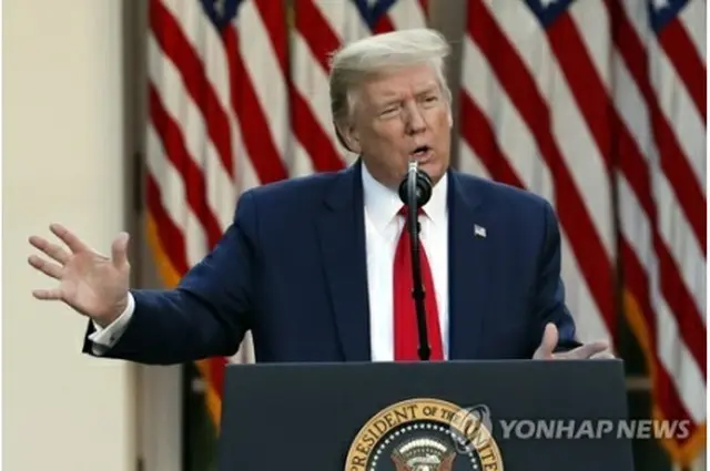 トランプ大統領＝（AP＝聯合ニュース）