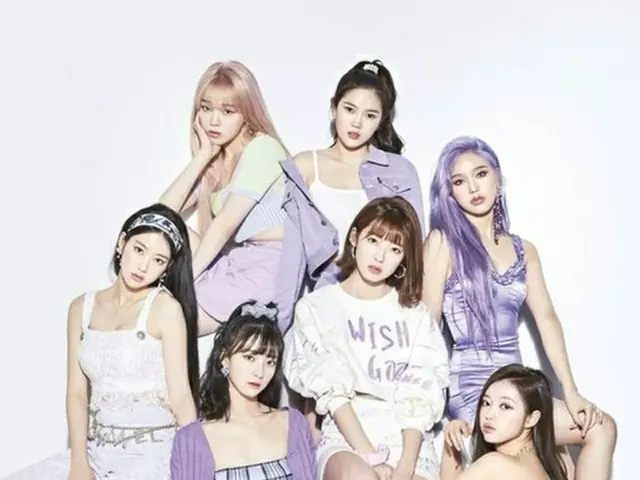 「OH MY GIRL」が音源チャート1位を席巻した。（提供:OSEN）