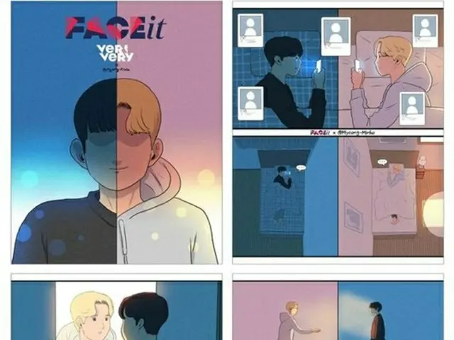 「VERIVERY」が新しい形で「FACE it」のメッセージを伝え、ファンたちの視線をもう一度集中させた。(提供:OSEN)