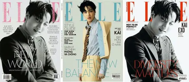 「EXO」KAI、3か国のファッション誌で同時に表紙“独歩的な影響力”（提供:OSEN）