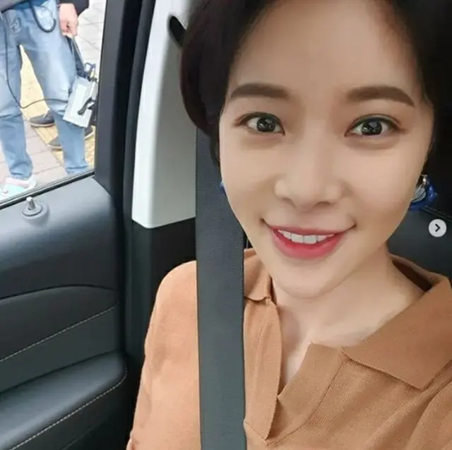 “サンガプ屋台”女優ファン・ジョンウム、輝く笑顔にまぶしい美貌（提供:Osen）