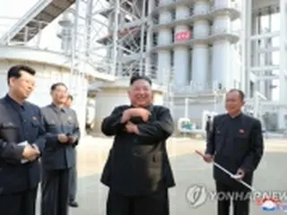 金正恩氏　２０日ぶりに公開活動＝肥料工場の完工式出席