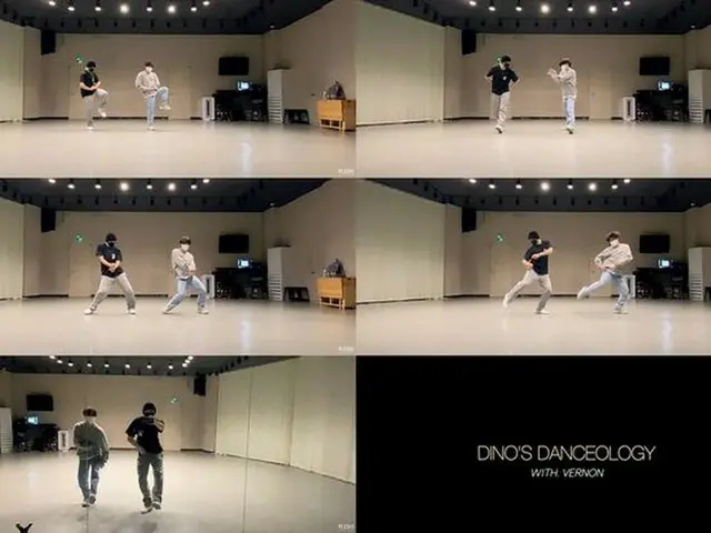 「SEVENTEEN」ディノが「DANCEOLOGY」第7弾映像を公開した。（提供:OSEN）