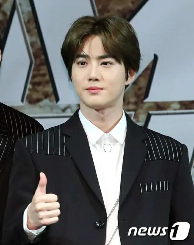 「EXO」のSUHO（キム・ジュンミョン）が14日、入所する。（提供:news1）