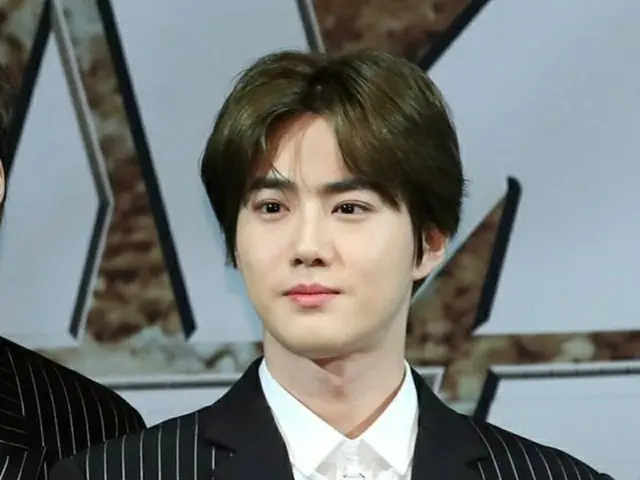 「EXO」のSUHO（キム・ジュンミョン）が14日、入所する。（提供:news1）