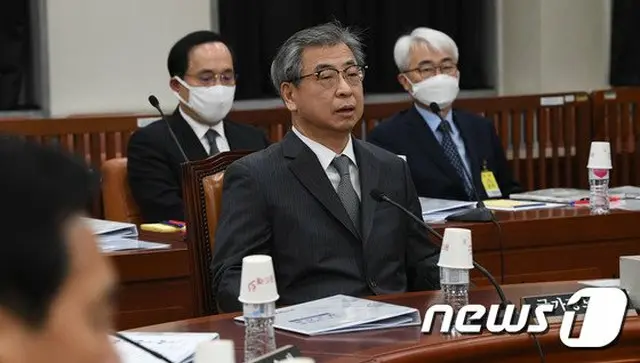 韓国国家情報院は国会情報委員会総会で、金正恩北朝鮮委員長の公開活動について報告した（提供:news1）