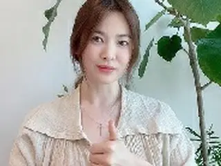 女優ソン・ヘギョ、“医療従事者のおかげキャンペーン”に賛同