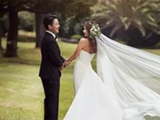 キム・ジュンヒ、イケメン夫＆結婚式の写真公開