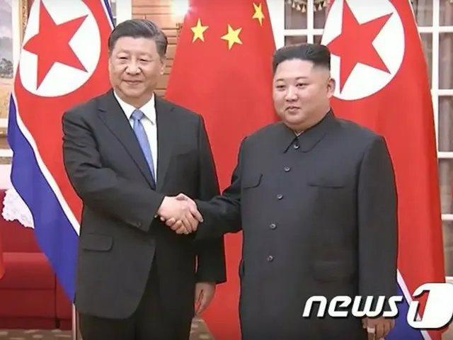 北朝鮮の金正恩国務委員長は習近平中国国家主席に“口頭親書”を送った（提供:news1）