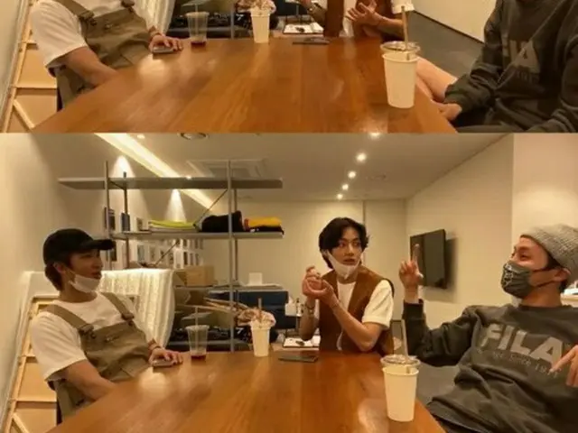 「BTS」V・RM・J-HOPE、新アルバムのコンセプト会議を公開…“スタイリング担当メンバー、作業開始”（提供:OSEN）