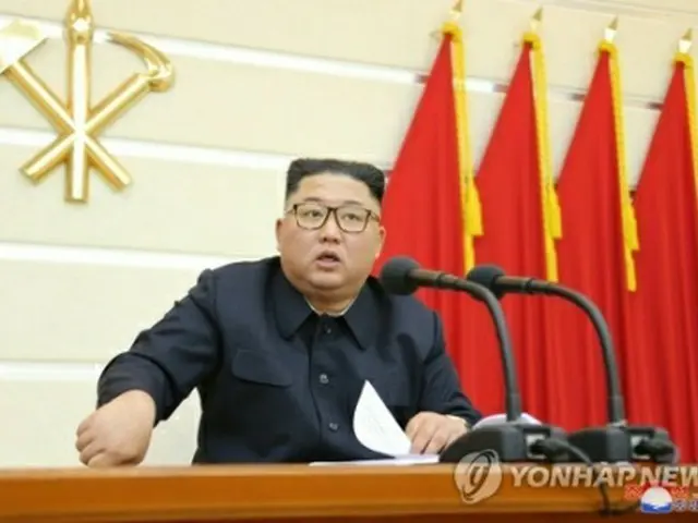 金正恩委員長＝（朝鮮中央通信＝聯合ニュース）≪転載・転用禁止≫