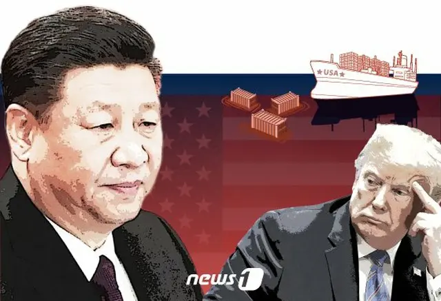米国と中国の貿易交渉代表団のトップが8日に電話会談をした（提供:news1）
