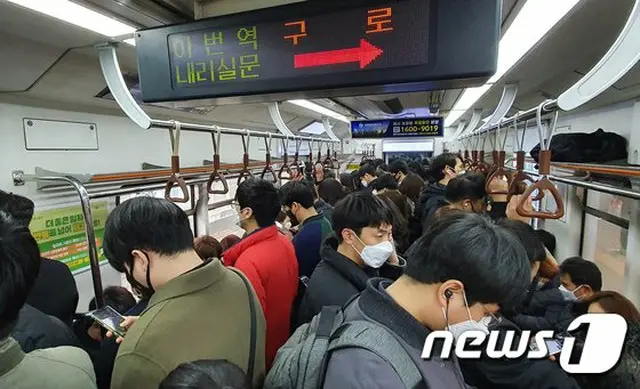 韓国ソウルの地下鉄（提供:news1）