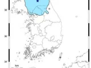 北朝鮮でＭ３．８の地震　「自然地震」＝韓国気象庁