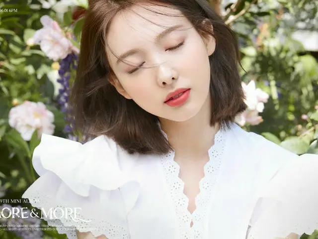 ナヨン（TWICE）、新曲「MORE ＆ MORE」ビジュアルを初公開 ”ボブの女神”（画像「:OSEN）