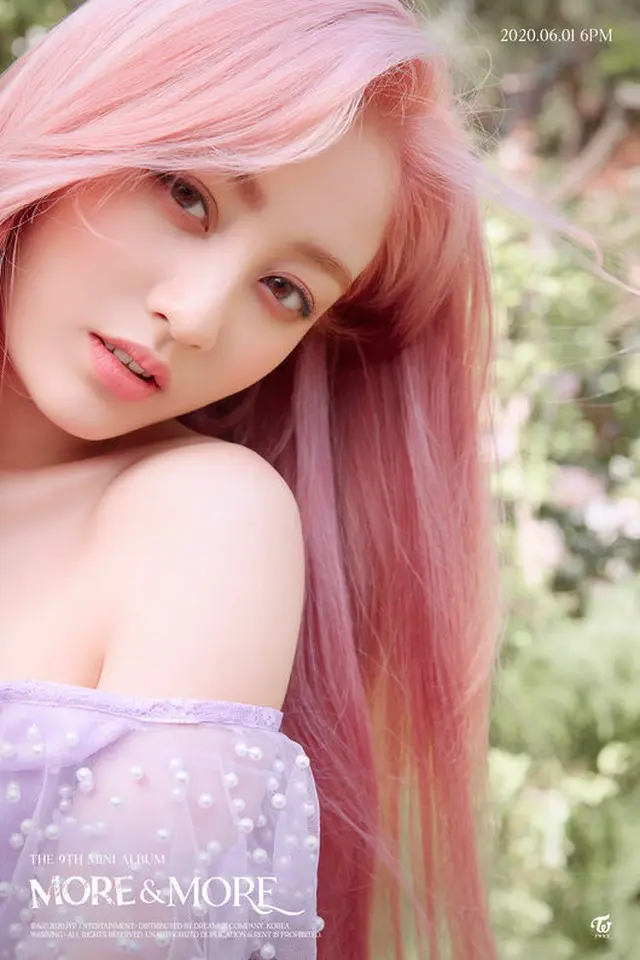 「TWICE」ジヒョ、「MORE ＆ MORE」ティザー公開“神秘的な美しさ”（提供:OSEN）