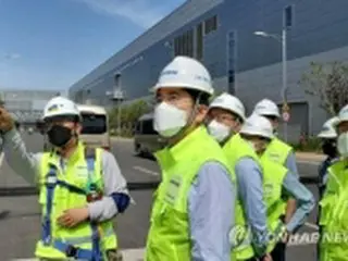 サムスントップ　３日間の中国出張終え帰国＝コロナ後初